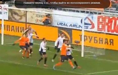 Гол Фонтанелло Урал 1 - 0  Амкар 24.10.2015