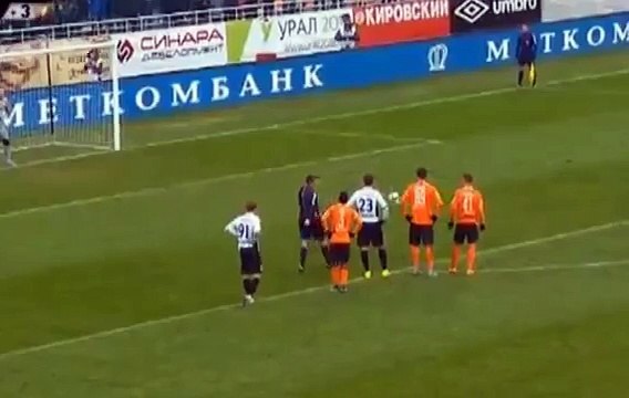 Гол Манучарян Урал 3 - 1 Амкар 24.10.2015