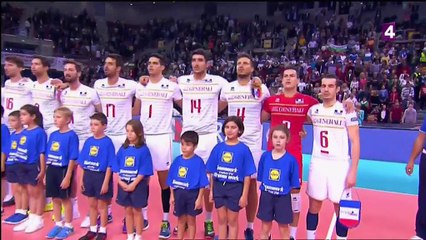 France-Slovénie - Finale ChE 2015 de volleyball (1er set)