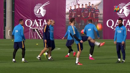 Putting the final touches together for visit of Eibar