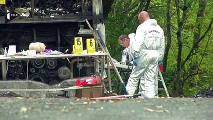 Puisseguin: Les premières images de l'enquête