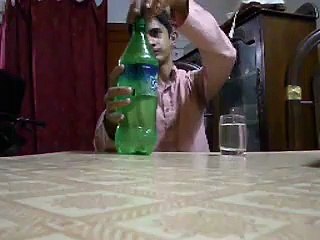 Syed Tayyab Ijaz Gilani is performing Water Magic