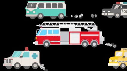 Learning Street Vehicles Street Cars and Trucks Children’s Educational Flash Card Videos