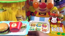 anpanman toys cartoon アンパンマン　おもちゃでアニメｗｗ　ハンバーガー屋さん