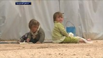 مخيمات النزوح بالشمال السوري تعاني عجزا