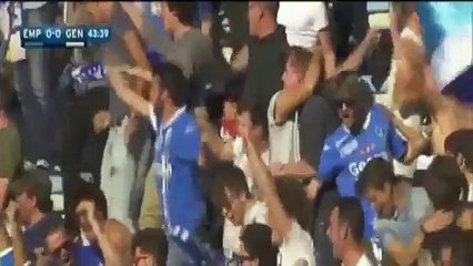 Rade Krunic Goal - Empoli vs Genoa 1-0 Serie A [24.10.2015]