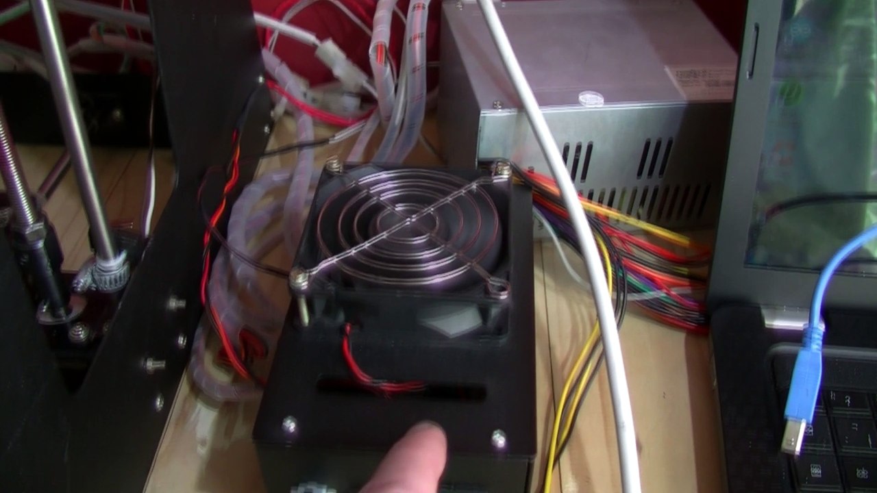 Protomaker 3D Printer Extruder side