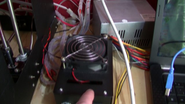 Protomaker 3D Printer Extruder side