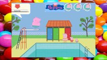 PEPPA PIG EN LA PISCINA- PAPA PIG SALTA DESDE EL TRAMPOLIN NUEVO 2015