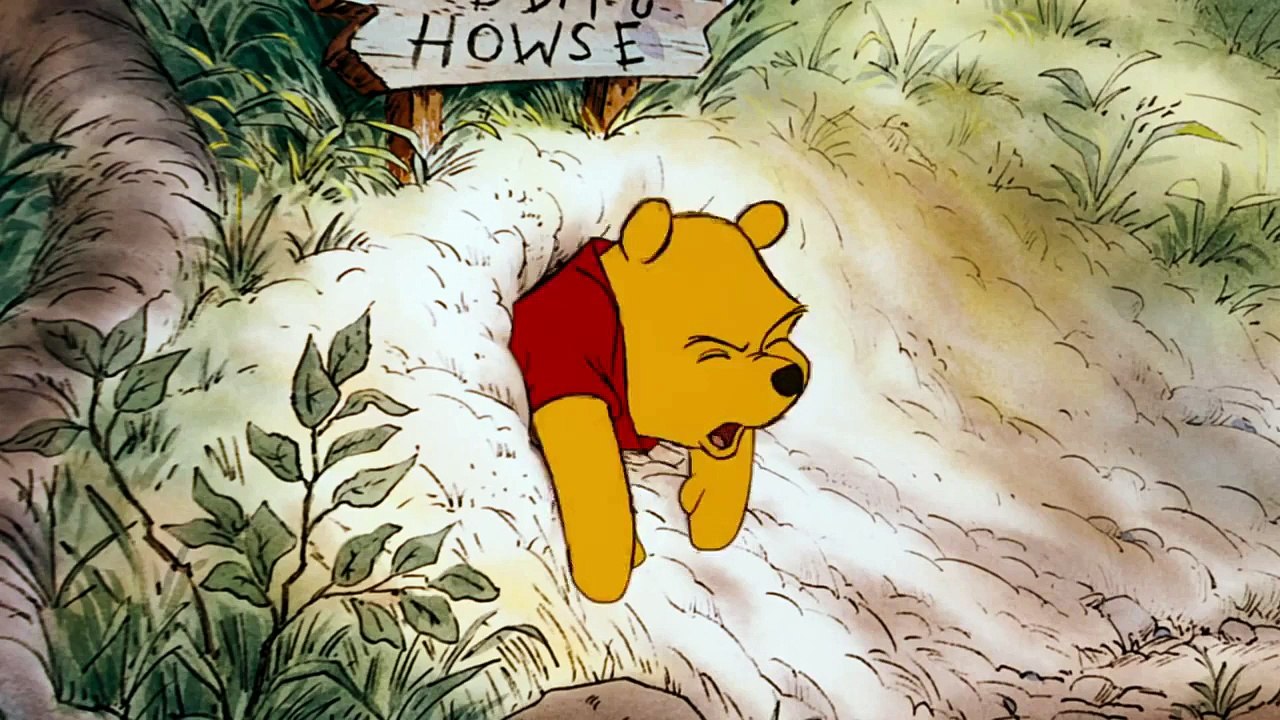 The Mini Adventures Of Winnie The Pooh Stuck At Rabbits House Dailymotion Video 