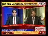 Perviaz Musharraf Insulted Narender Modi on Indian Channel