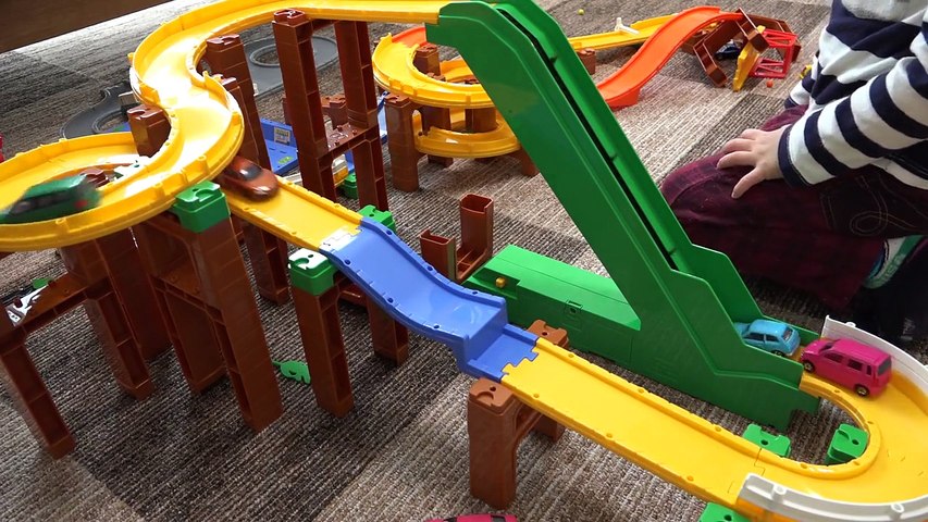 トミカシステム 3WAY オートやまみちどうろセット TOMICA SYSTEM