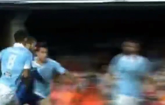 After hitting Isco ball hits the crossbar 24.10.2015