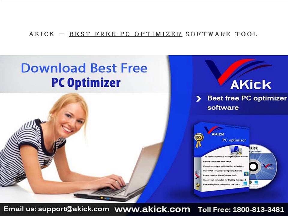 AKick Optimizer Used like Best Free PC Optimizer Software Tool