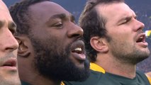 South Africa's heartfelt anthem v New Zealand