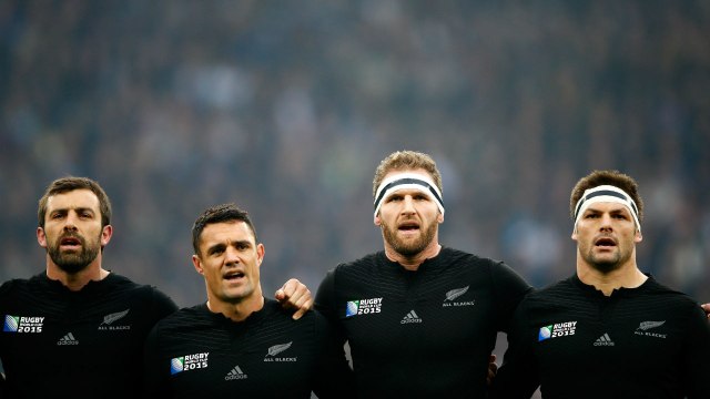 ANTHEM: All Blacks sing God Defend New Zealand