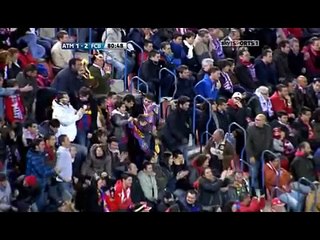 Messi free kick IMPOSSIBLE ANGLE curling away from goal {Must see} AMAZING!!