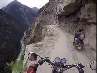 Driving on the world's most dangerous road