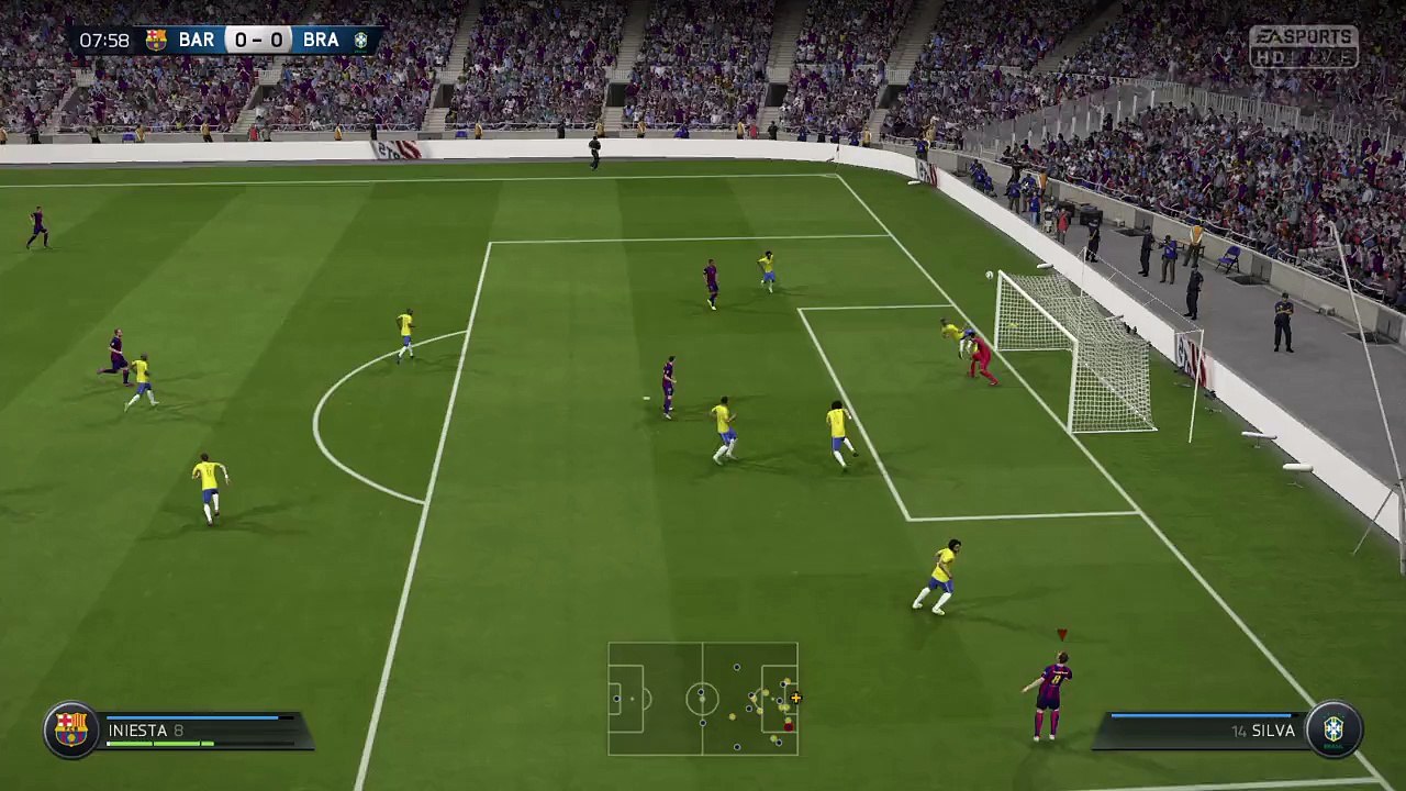 Iniesta's Cheeky Attempt | FIFA 15