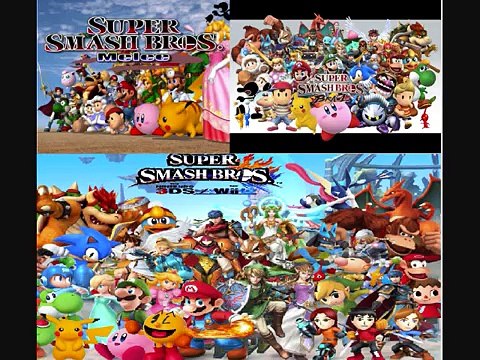 Super Smash Bros. Mashup music Menu(Melee)