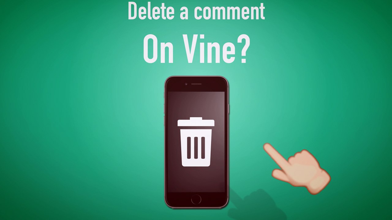 How To Delete Comments On Vine