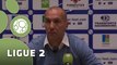 Conférence de presse Havre AC - FC Sochaux-Montbéliard (2-1) :  (HAC) - Albert CARTIER (FCSM) - 2015/2016