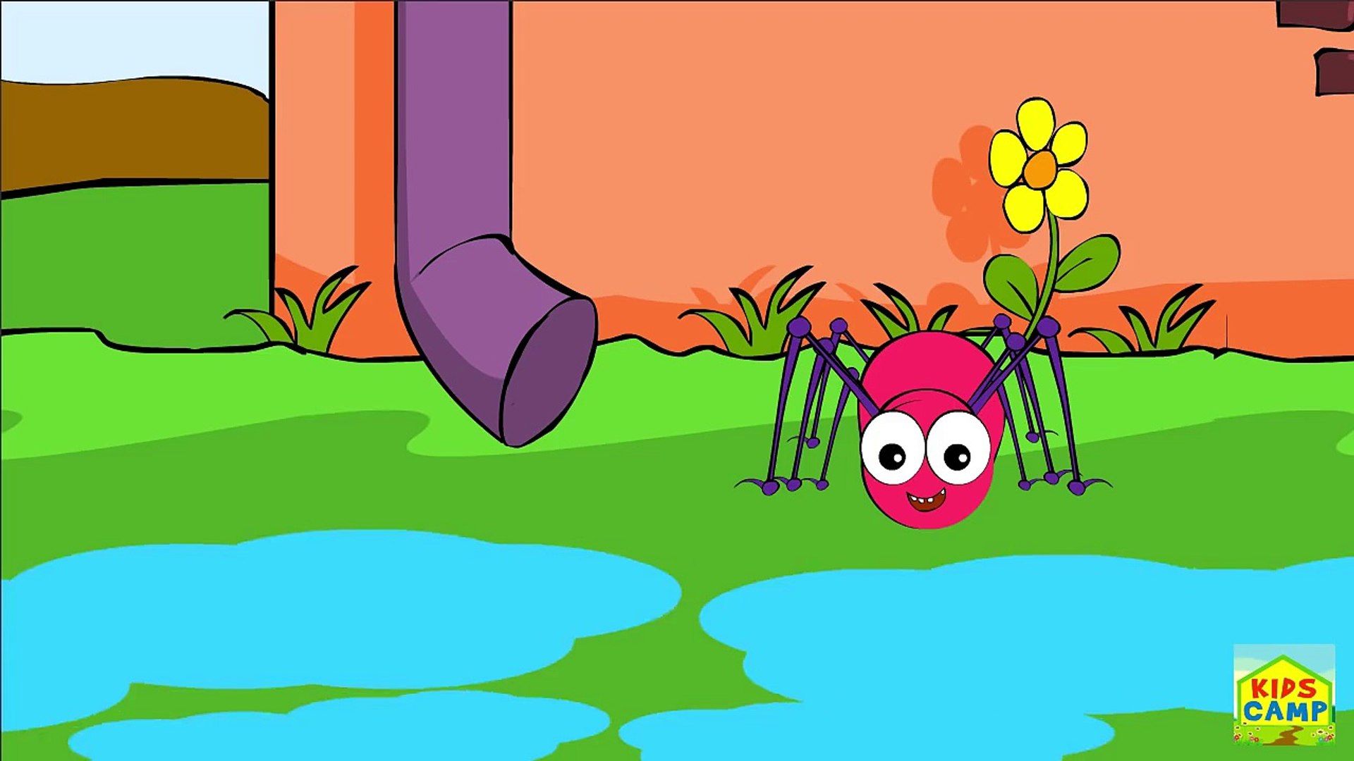 Incy Wincy Spider, Nursery Rhymes For Children