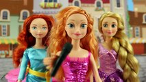 Princess Rap Battle Frozen Anna vs Ariel and Wrap Battle with Cinderella Host. DisneyToysF