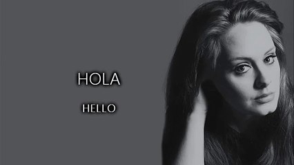 Adele - Hello (Lyrics)