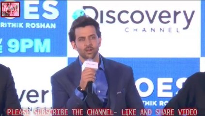 HRITIK ROSHAN LAUNCH OF DISCOVERY CHANNEL NEW SHOW 'HRX HEROES'