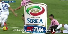 0:1 Ivan Perisic Fantastic Goal - Palermo vs Inter - Serie A - 24.10.2015