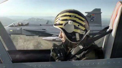 Return to base - South African Air Force Grippen (3D)