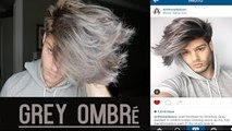 Mens Hair transformation: Grey Balayage Ombré Tutorial