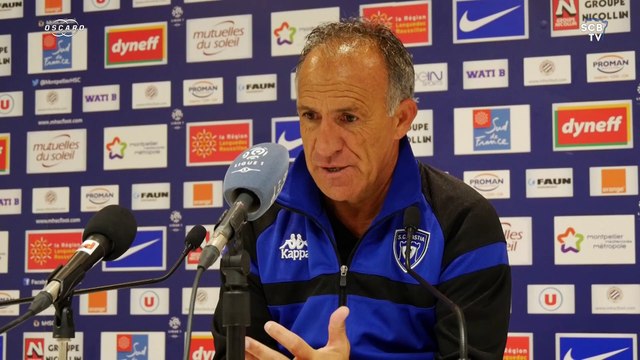 Montpellier 2-0 Bastia : Conf. d'après-match de G. Printant