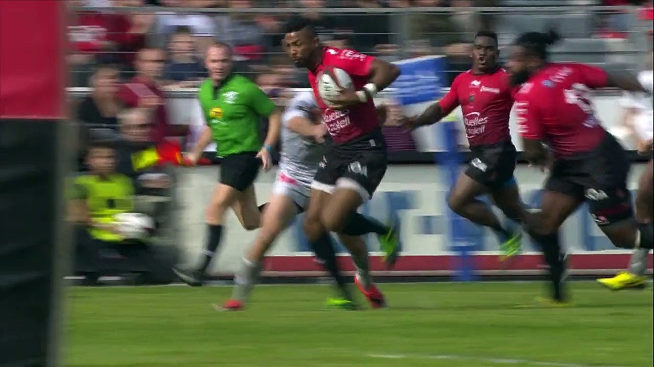 Toulon-Oyonnax: 61-3 - Essai Maxime Mermoz (TLN) - J6 - Saison 2015/2016
