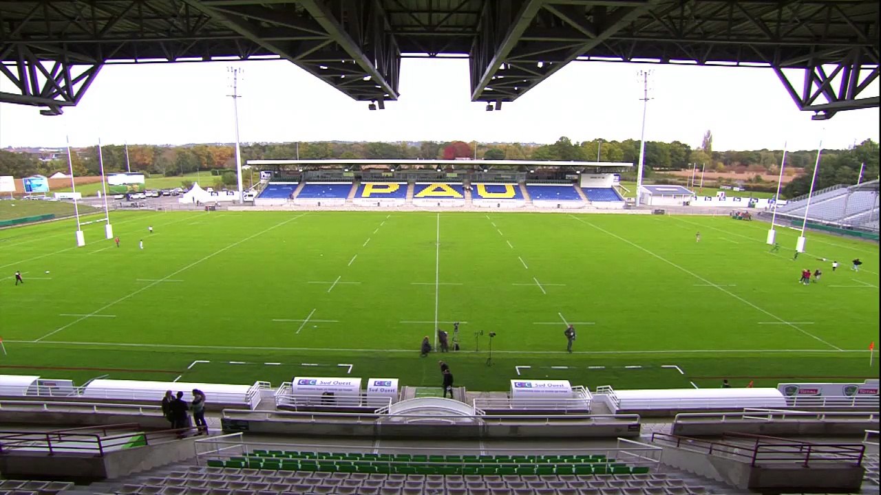 Pau-Brive: 13-18 - Essai de pénalité (PAU) - J6 - Saison 2015/2016