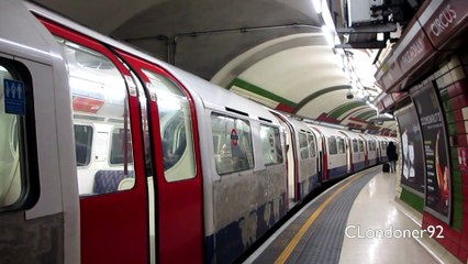 London Underground Bakerloo Line trains at Piccadilly Circus October 2015