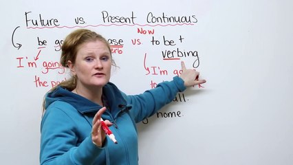 Tenses in English - Future or Present Continuous_