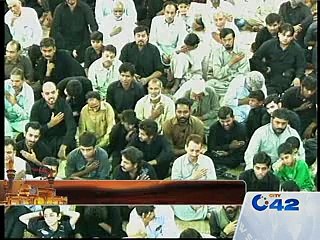 Shabia Zuljana central procession ends at Karbala Gamay Shah