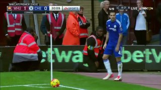 Cesc Fabregas vs West Ham (Away) 24/10/2015 HD
