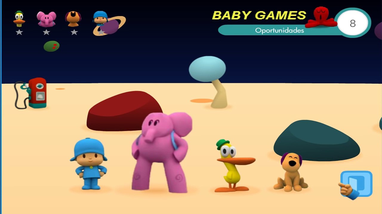 Pocoyo Games El escondite de Pocoyo Baby Games