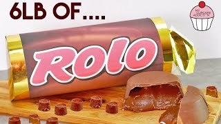 GIANT ROLO CANDY BAR RECIPE   No Thermometer Caramel | My Cupcake Addiction