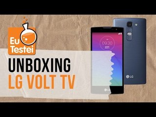 LG Volt TV Smartphone H422TV- Vídeo Unboxing EuTestei Brasil