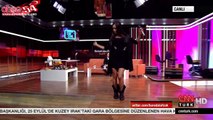 Lariss beautiful legs and Dale Papi performance at CNN Türk