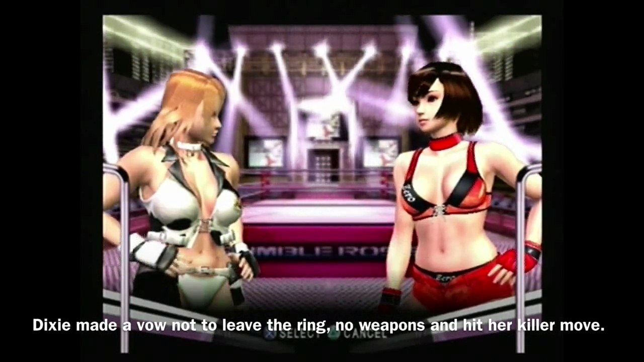 War of the Rumble Roses - Taking the Vow - Dixie Clements Title Hunt (RR)