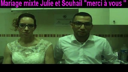 Julie et Souhail Mariage mixte livre d'or