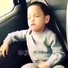 Funny Sleeping Baby Dance On Favorite Song