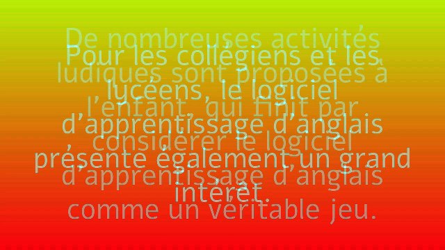 Logiciel d'apprentissage d'anglais, Meilleur logiciel pour apprendre l'anglais,