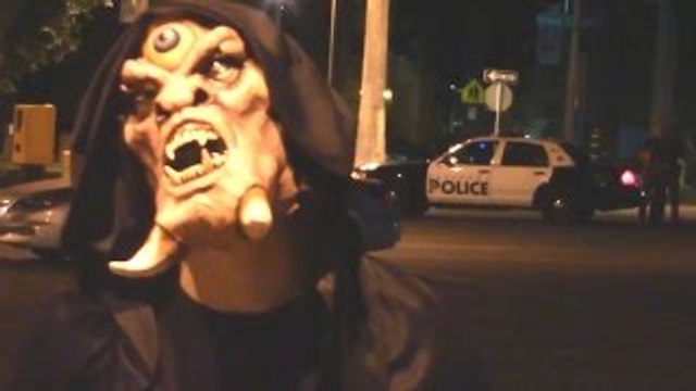 CYCLOPS SCARE PRANK GONE WRONG!! (POLICE CALLED) SCARY PRANKS