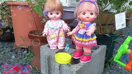 メルちゃん ネネちゃん シャボン玉であそんだよ♫ テレビ 映画 お�